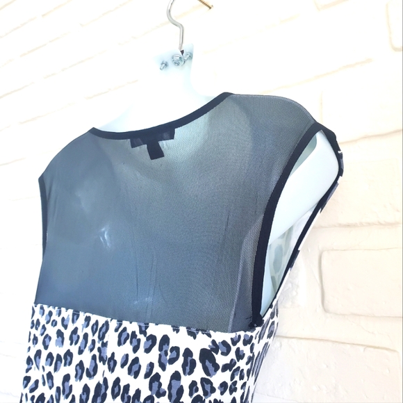 Forever 21 Bodycon Leopard Cheetah Mini Dress Size Small - Picture 8 of 10